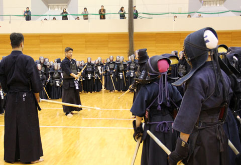 剣道講習会の写真