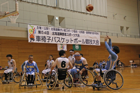 北海道障害者スポーツ大会車椅子バスケットボール競技大会