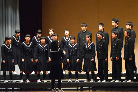 羽幌中学校文化祭